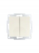Выключатель 2-кл. СП Vesna механизм крем. LEZARD 742-0388-101 742-0388-101