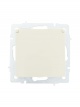 Розетка 1-м СП Vesna с заземл. с крышкой ПБТ механизм кремов. LEZARD 742-0388-123B 742-0388-123B