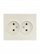 Розетка 2-м СП VESNA без заземл. ПБТ кремов. LEZARD 742-0300-128B 742-0300-128B