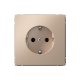 Розетка ArtGallery 16А с заземл. быстрозажим. клем. механизм песочн. SE GAL001243S GAL001243S
