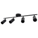 Светильник PCL-0404 4xGU10 IP20 230В BL настен./потолочн. декор. под лампу JazzWay 5066687 5066687