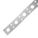 Лента перфорированная прямая 20х0.55 цинк 25м Zitar 123881 123881