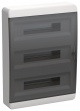 Корпус ЩРН-П-54 TEKFOR IP41 черн. прозр. дверь пластик. IEK TF5-KP12-N-54-41-K01-K03 TF5-KP12-N-54-41-K01-K03
