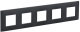 Рамка 5-м SKANDY SK-F05G графит IEK SK-M52-K53 SK-M52-K53