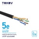 Кабель витая пара U/UTP 4х2х24AWG кат.5E наружный 500м TOKOV ELECTRIC TKE-C05-U/UTP-42-5E-500-OD 1915491А