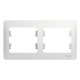 Рамка 2-м Glossa горизонт. бел. SE GSL000102 GSL000102
