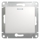 Выключатель 1-кл. СП Glossa 10А IP20 (сх. 1а) 10AX с подсветкой механизм бел. SE GSL000113 GSL000113