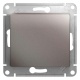 Переключатель проходной 1-кл. СП Glossa 10А IP20 (сх. 6) 10AX механизм платина SE GSL001261 GSL001261