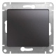 Выключатель 1-кл. СП Glossa 10А IP20 (сх. 1) 10AX механизм графит SE GSL001311 GSL001311