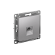 Механизм розетки компьютерной Atlas Design RJ45 алюм. SchE ATN000383 ATN000383
