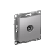 Механизм розетки TV Atlas Design оконечный 1DB алюм. SchE ATN000391 ATN000391