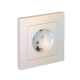 Розетка 1-м СП AtlasDesign 16А IP20 с заземл. защ. шторки в сборе жемчуж. SchE ATN000444 ATN000444