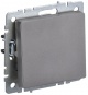 Выключатель 1-кл. СП BRITE ВС10-1-0-БрС 10А сталь IEK BR-V10-0-10-K46 BR-V10-0-10-K46