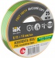 Изолента 0.15х19мм (рул.25м) желт./зел. IEK EX-IZ10-C15-19-25-K52 EX-IZ10-C15-19-25-K52