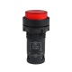Кнопка с подсветкой OptiSignal Compact D22 С7-PL-M410 красн. 1НО 230В AC XB7NW34M1 КЭАЗ 362101 362101