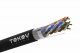 Кабель витая пара SF/UTP 4х2х24AWG(0.52мм) кат.5E outdoor Fluke tested 305м (м) PRO TOKOV ELECTRIC TKP-C05-SF/UTP-42-5E-305-OD 2026829А