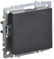 Выключатель проходной 1-кл. СП BRITE ВС10-1-6-БрЧ 10А черн. IEK BR-V12-0-10-K02 BR-V12-0-10-K02