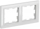 Рамка 2-м BRITE РУ-2-БрБ бел. IEK BR-M22-K01 BR-M22-K01
