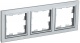 Рамка 3-м BRITE РУ-3-БрА алюм. IEK BR-M32-K47 BR-M32-K47