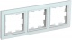 Рамка 3-м BRITE РУ-3-БрЖ жемчуж. IEK BR-M32-K36 BR-M32-K36