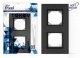 Рамка 2-м Pixel IP44 карбон TOKOV ELECTRIC TKE-PX-RM2-C14-IP44 TKE-PX-RM2-C14-IP44