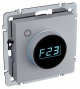 Термостат электронный с индикацией BRITE СП IP20 ТС10-1-БрБ бел. IEK BR-RT11-K01 BR-RT11-K01