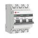Выключатель авт. мод. 3п C 6А ВА 47-63 4.5кА PROxima EKF mcb4763-3-06C-pro mcb4763-3-06C-pro