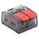 Клемма СМК 221-412 2 отверстия 0.2-4.0кв.мм (уп.100шт) PROxima EKF plc-smk-221-412 plc-smk-221-412