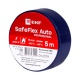 Изолента ПВХ 15мм (рул.5м) син. SafeFlex Auto EKF plc-iz-sfau-s plc-iz-sfau-s