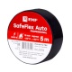 Изолента ПВХ 15мм (рул.5м) черн. SafeFlex Auto EKF plc-iz-sfau-b plc-iz-sfau-b