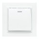 Выключатель 1-кл. СП Минск 10А IP20 с индикатором бел. Basic EKF ERV10-121-10 ERV10-121-10