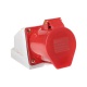 Розетка наруж. уст. 16А 380В 3P+E+N IP44 EKF (115) ps-115-16-380 ps-115-16-380