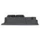 Розетка 2-м 16А IP44 2P+PE 230В с защ. крышками каучук PROxima EKF RPS-018-16-230-44-r RPS-018-16-230-44-r