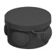 Коробка распаячная КМР-040-038 с крышкой 65х40 4 мембранных ввода IP54 черн. EKF plc-kmr-040-038-b plc-kmr-040-038-b
