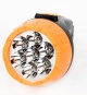 Фонарь аккумуляторный LED3807 7LED 2 режима аккум. SLA 220В пластик. черн./желт. (кор.) Ultraflash 9216 9216