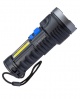 Фонарь аккумуляторный ручной LED 3Вт + COB 3Вт аккум. Li-ion 18650 1.2А.ч индикатор USB-шнур ABS-пластик КОСМОС KOS115Lit KOS115Lit