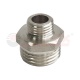 Ниппель никелированный переходной НР 1 1/2дюйм-НР 1/2дюйм (50/5) VALFEX VF.580.N.112.012 VF.580.N.112.012
