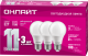 Лампа светодиодная 90 603 OLL-A60-11-230-4K-E27-PACK3 ОНЛАЙТ 90603 90603