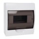 Бокс модульный накладной PDB/W 1008 WH (ЩРН-П- 8) IP41 пластик. Pro JazzWay 5071667 5071667