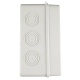Бокс модульный накладной PDB/W 4015 GR (ЩРН-ПГ-15) IP65 пластик. Pro JazzWay 5072107 5072107
