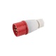Вилка переносная PPC 024 3Р+РЕ 32А 380В IP44 Pro JazzWay 5072343 5072343