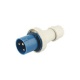 Вилка переносная PPC 033 2Р+РЕ 63А 220В IP67 Pro JazzWay 5072398 5072398