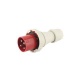 Вилка переносная PPC 034 3Р+РЕ 63А 380В IP67 Pro JazzWay 5072411 5072411