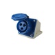 Розетка стационарная ОП PPC 123 32А 3п 2Р+РЕ 220В IP44 Pro JazzWay 5072695 5072695