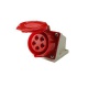 Розетка стационарная ОП PPC 125 32А 5п 3Р+РЕ+N 380В IP44 Pro JazzWay 5072732 5072732