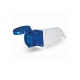 Розетка стационарная ОП PPC 133 63А 3п 2Р+РЕ 220В IP67 Pro JazzWay 5072756 5072756