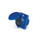 Розетка стационарная СП PPC 423 32А 3п 2Р+РЕ 220В IP44 Pro JazzWay 5072992 5072992