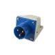 Вилка стационарная для наружной установки PPC 523 2Р+РЕ 32А 220В IP44 Pro JazzWay 5072879 5072879