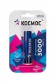 Аккумулятор Li-ion 18650 3000мА.ч без защиты с выводами под пайку (уп.4шт) КОСМОС KOC18650Li30PAS4 KOC18650Li30PAS4