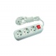 Удлинитель 3х2м с заземл. с выкл.16А IP20 Makel MGP212 MGP212